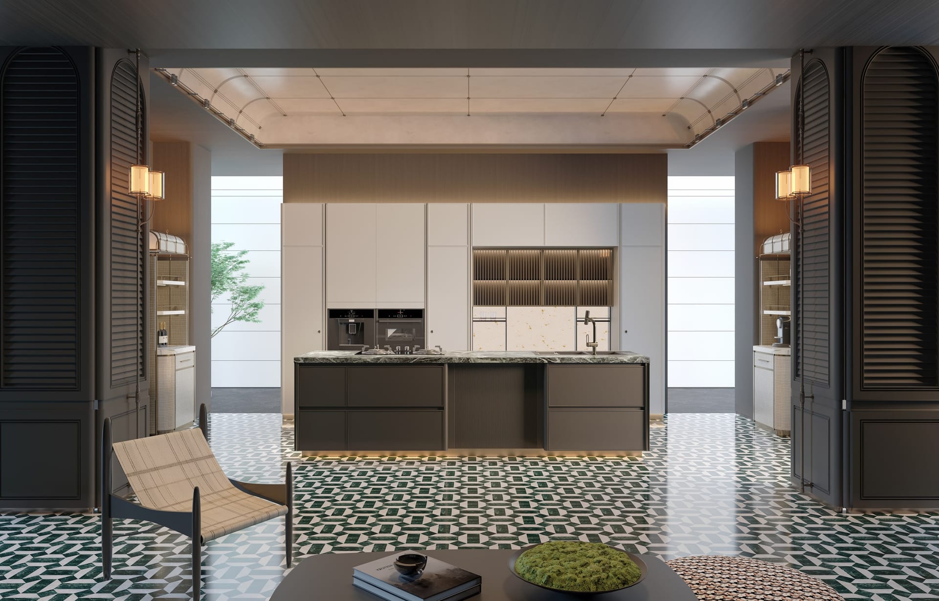 Tủ bếp FX345 – GoldenHome