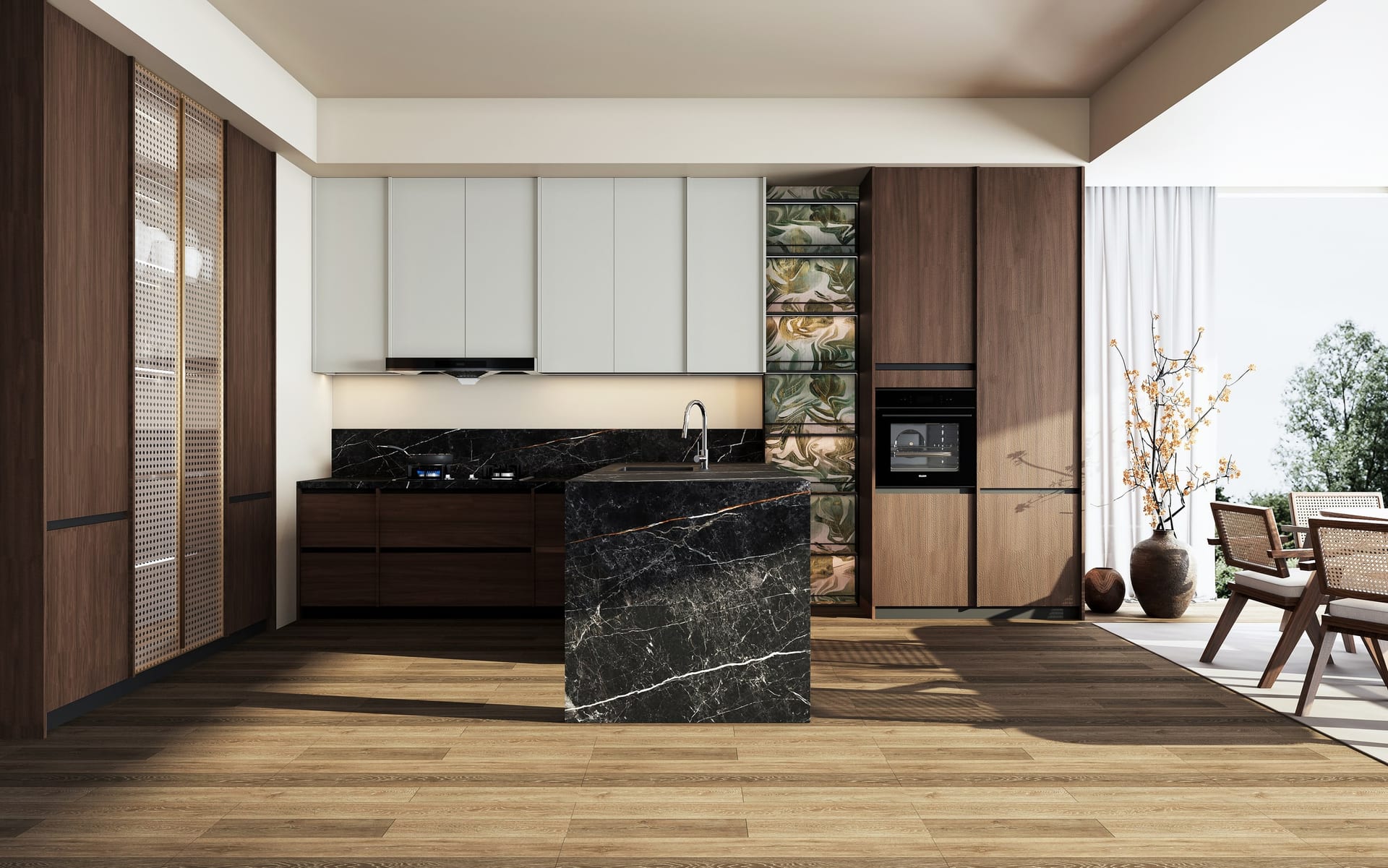Tủ bếp MX125 – GoldenHome