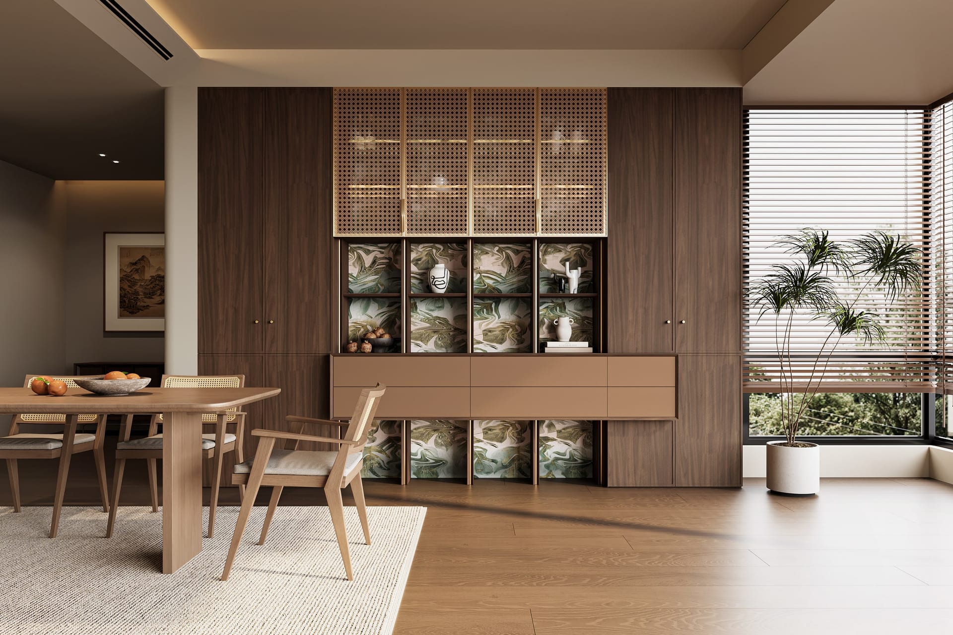 Tủ phụ phòng ăn MX125 – GoldenHome