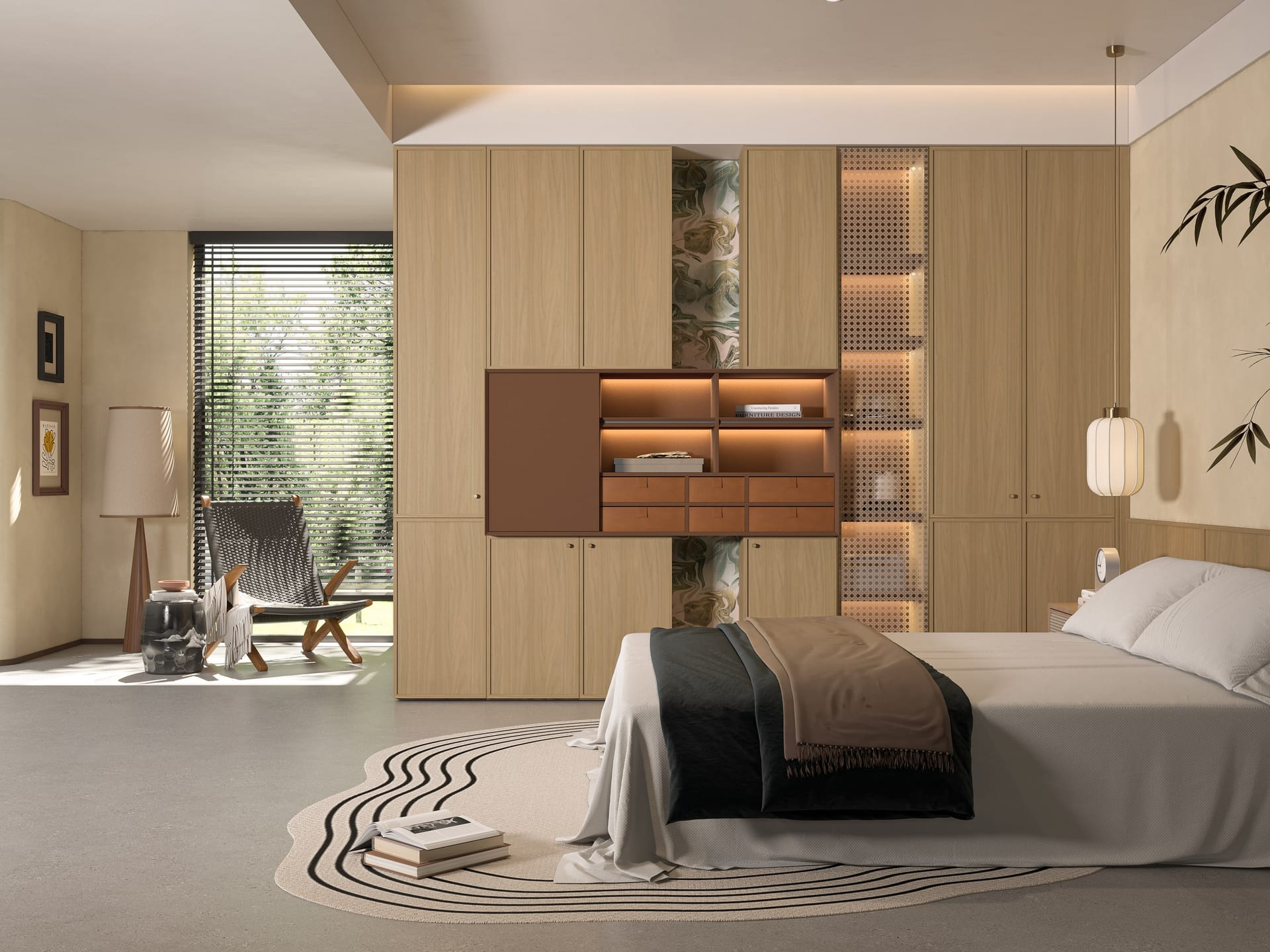 Phòng ngủ – tủ quần áo MX125 – GoldenHome
