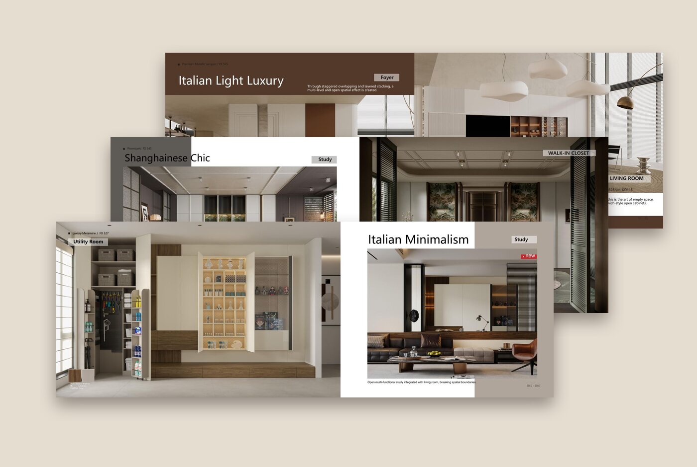Một số trang trong catalogue GoldenHome 2026