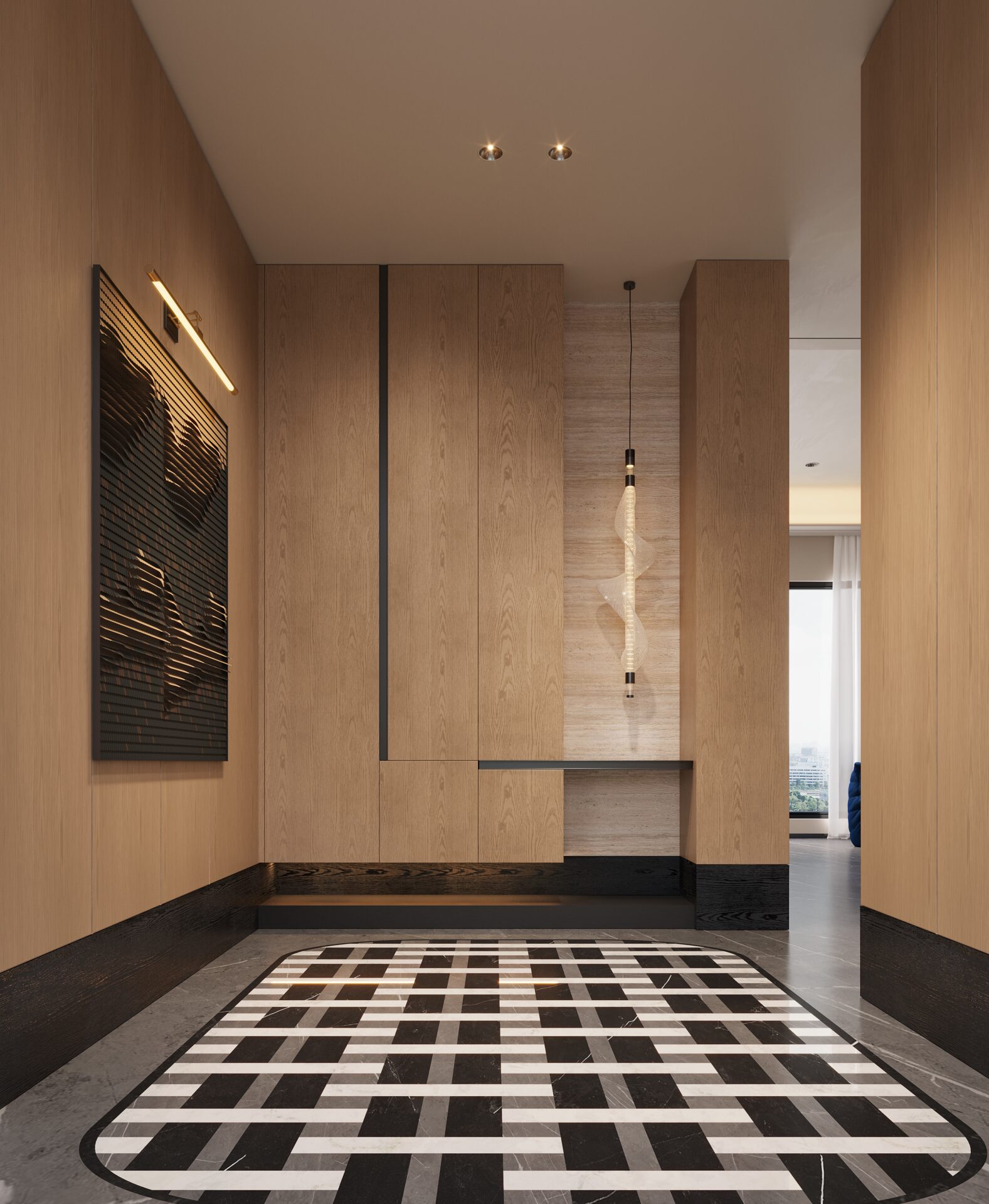 Sảnh vào dòng Veneer YX575